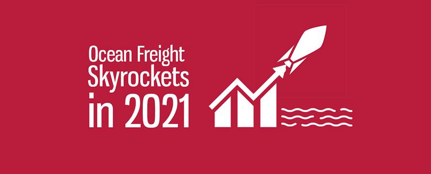 ocean freight rate in 2021