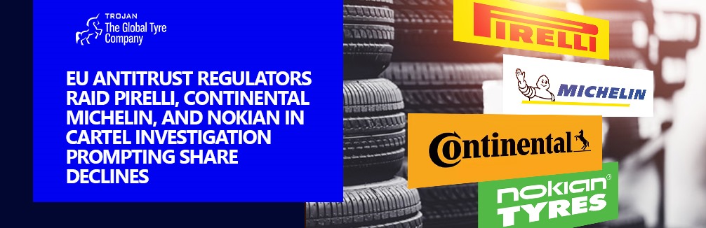 EU Antitrust Regulators Raid Pirelli Continental Michelin and Nokian in Cartel Investigation Prompting Share Declines