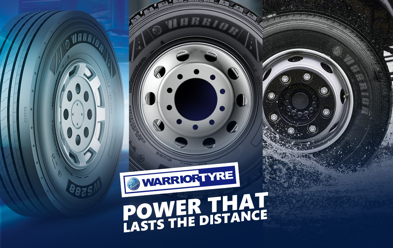 Warrior Tyres TBR PCR & OTR Tyres for Global Importers banner