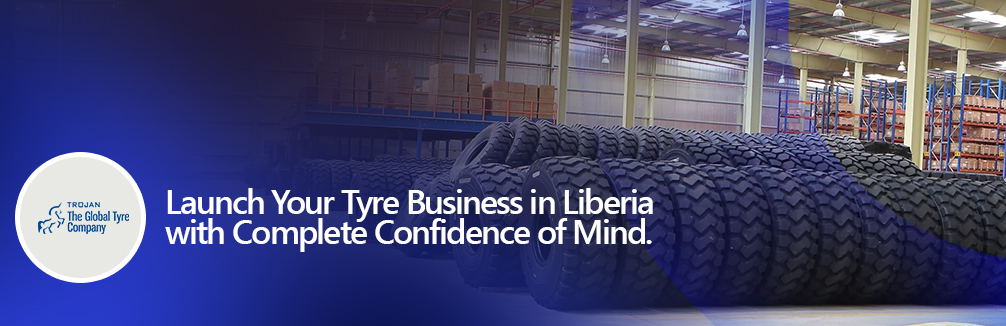 Launching tyre business in Liberia